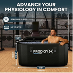 VERSAINSECT r Athletes XL - Compatible con enfriador de agua - Inmersión en frío - Exterior, portátil, inflable - PRODIGY X RecoveryPRO