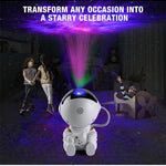 Astronaut Galaxy Projector Star Projector Galaxy Night Light Space Buddy Projector with Nebula Remote Control for Bedroom home