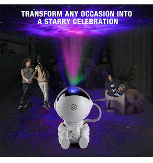 Astronaut Galaxy Projector Star Projector Galaxy Night Light Space Buddy Projector with Nebula Remote Control for Bedroom home