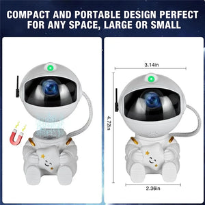 Astronaut Galaxy Projector Star Projector Galaxy Night Light Space Buddy Projector with Nebula Remote Control for Bedroom home