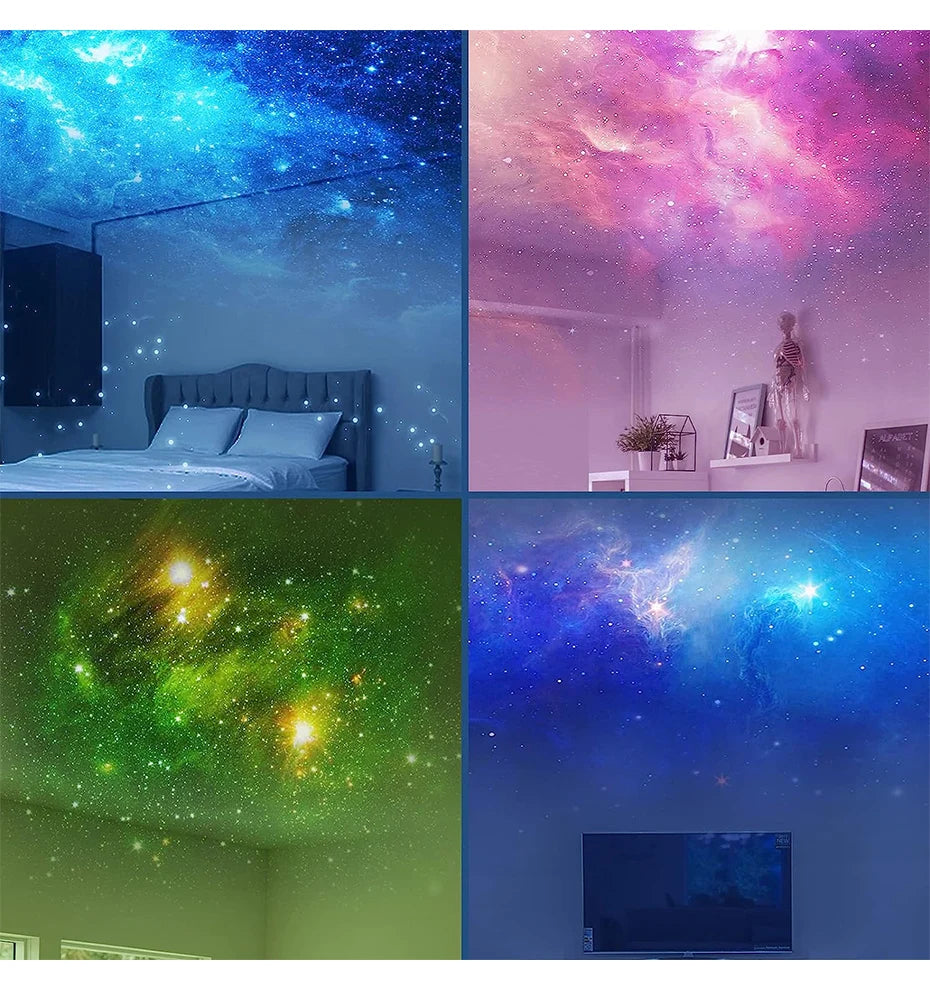 Astronaut Galaxy Projector Star Projector Galaxy Night Light Space Buddy Projector with Nebula Remote Control for Bedroom home