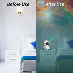 Astronaut Galaxy Projector Star Projector Galaxy Night Light Space Buddy Projector with Nebula Remote Control for Bedroom home