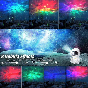 Astronaut Galaxy Projector Star Projector Galaxy Night Light Space Buddy Projector with Nebula Remote Control for Bedroom home