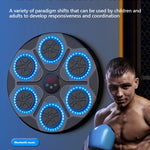 New Music Boxing Machine Smart Bluetooth Wall Mounted Music Boxing Trainer Gym Home Electronic Boxing Target Punching Equipment